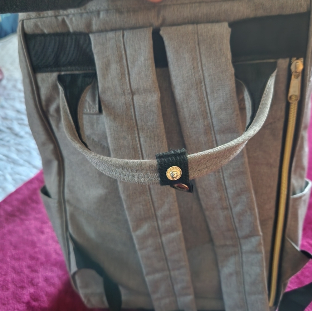 Gray Backpack for Men - Picture 6 of 8
